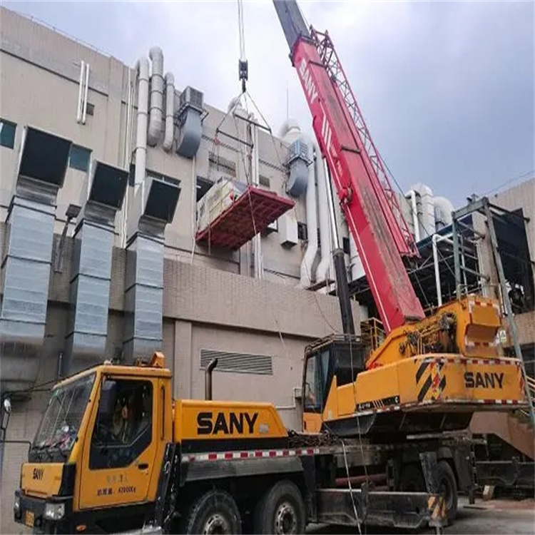 岱岳租赁大型汽车吊，助力工程项目高效进行