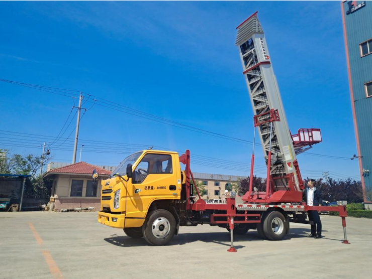 岱岳常年租赁32米云梯车